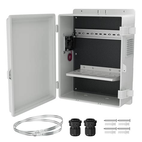 white weatherproof electrical box|weatherproof electrical box screwfix.